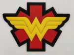 RED STAR OF LIFE PVC PATCH